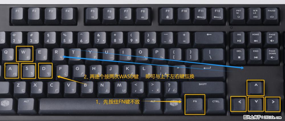 键盘，怎样把wasd键与上下左右方向键互换？ - 生活百科 - 张掖生活社区 - 张掖28生活网 zhangye.28life.net